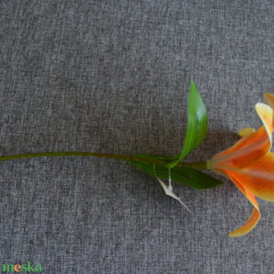 Narancssárga liliom - otthon & életmód - dekoráció - virágdekoráció - virágok - szálas virág - Meska.hu