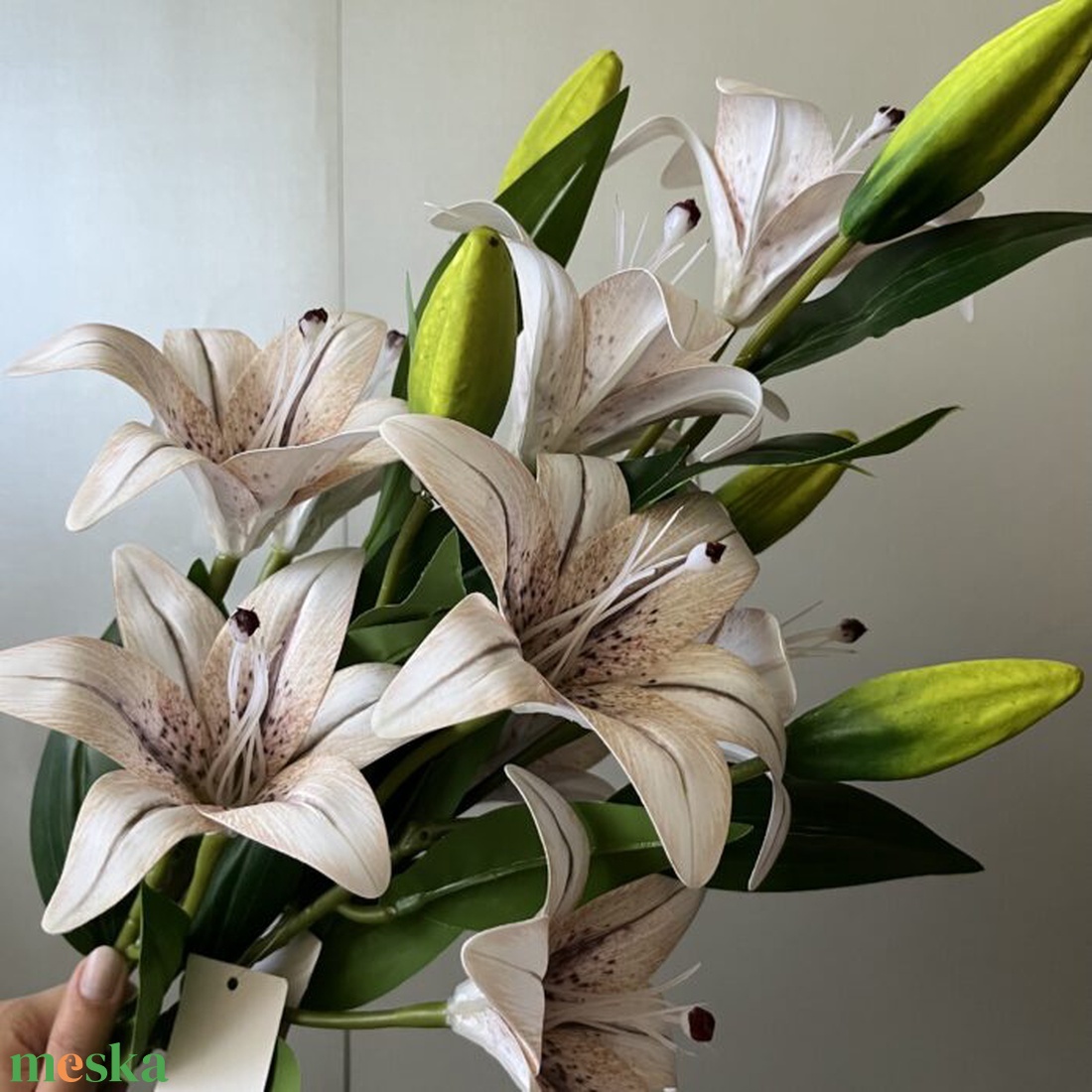 Hosszú szárú liliom cirmos - otthon & életmód - dekoráció - Meska.hu