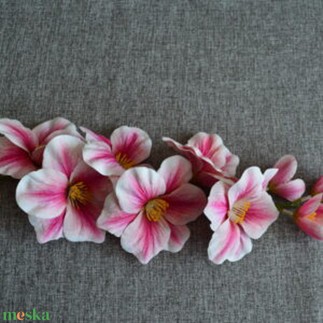 Pink- fehér magnólia - otthon & életmód - dekoráció - virágdekoráció - virágok - szálas virág - Meska.hu