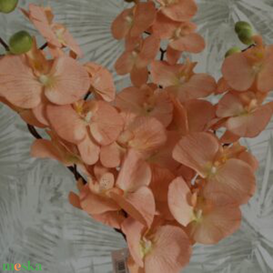 Barack színű orchidea - otthon & életmód - dekoráció - virágdekoráció - virágok - szálas virág - Meska.hu