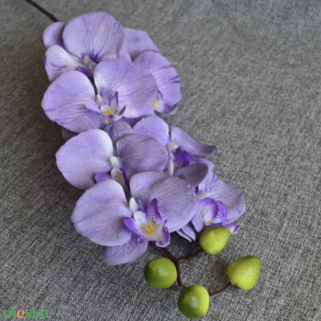 Világos lila orchidea - otthon & életmód - dekoráció - virágdekoráció - virágok - szálas virág - Meska.hu