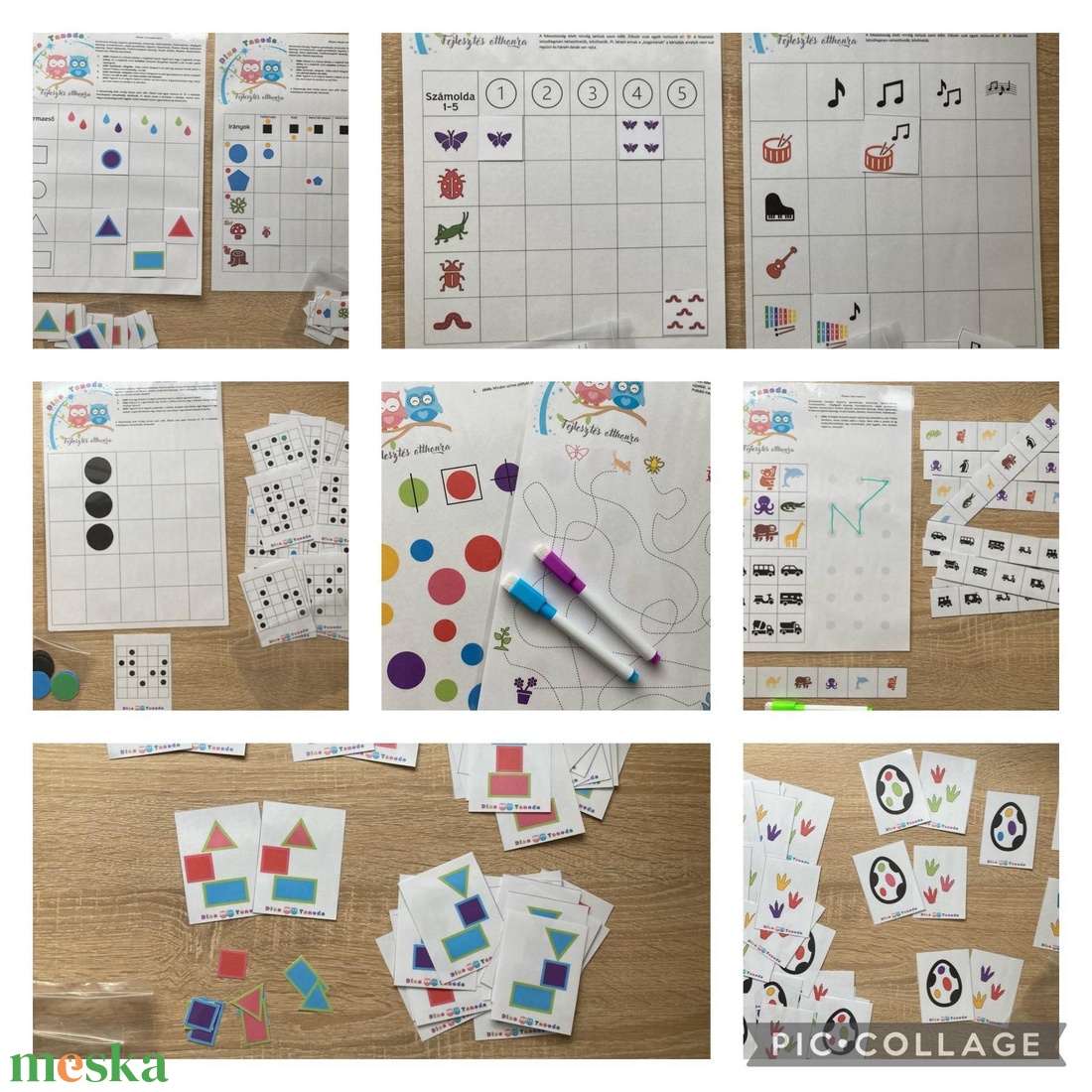 Dina Tanoda komplex fejlesztőcsomag 3.  AJÁNDÉK nyuszis mini csomaggal PDF - játék & sport - készségfejlesztő és logikai játék - oktató játékok - Meska.hu Dina Tanoda komplex fejlesztőcsomag 3.  AJÁNDÉK nyuszis mini csomaggal PDF - játék & sport - készségfejlesztő és logikai játék - oktató játékok - Meska.hu