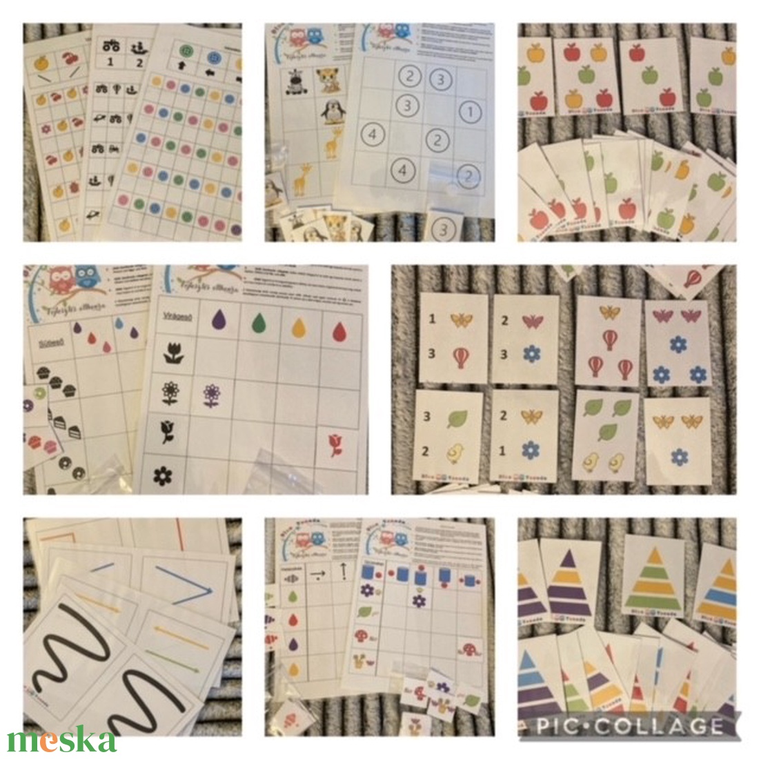 Dina Tanoda fejlesztő csomag 1. PDF formátumban - játék & sport - készségfejlesztő és logikai játék - oktató játékok - Meska.hu Dina Tanoda fejlesztő csomag 1. PDF formátumban - játék & sport - készségfejlesztő és logikai játék - oktató játékok - Meska.hu