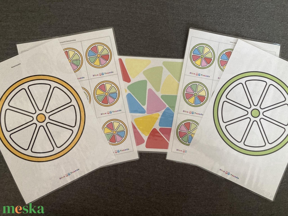 Dina Tanoda 5. Nyári Csendes foglalkoztató PDF csomag - játék & sport - készségfejlesztő és logikai játék - oktató játékok - Meska.hu