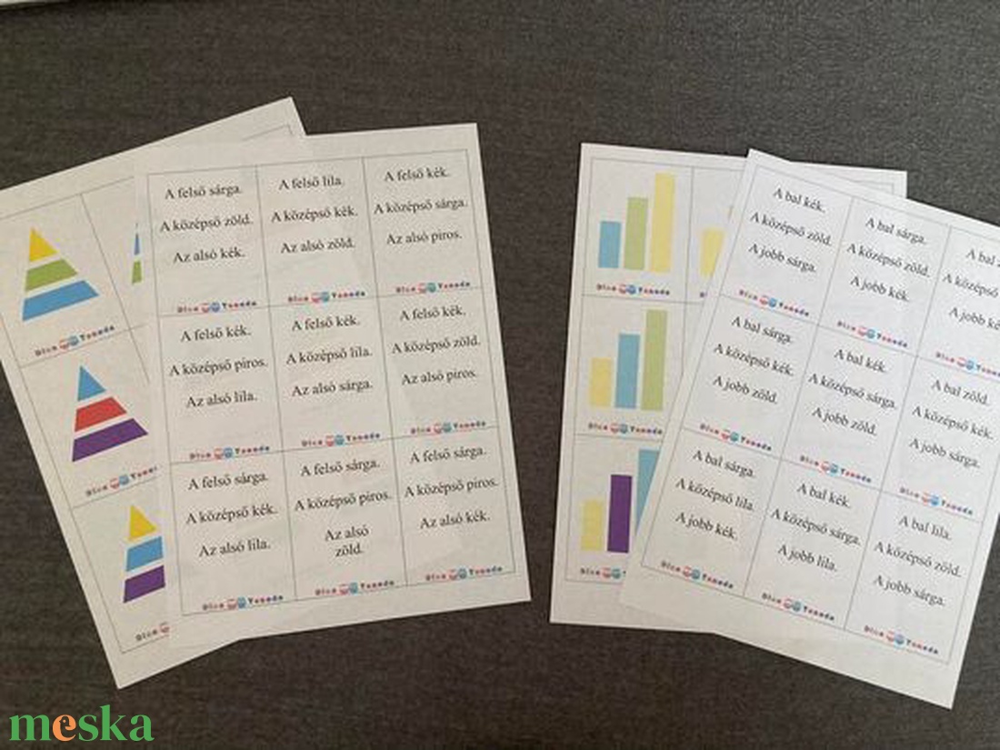 Dina Tanoda 5. Logopédiai - Hangos Nyári foglalkoztató - játék & sport - készségfejlesztő és logikai játék - oktató játékok - Meska.hu