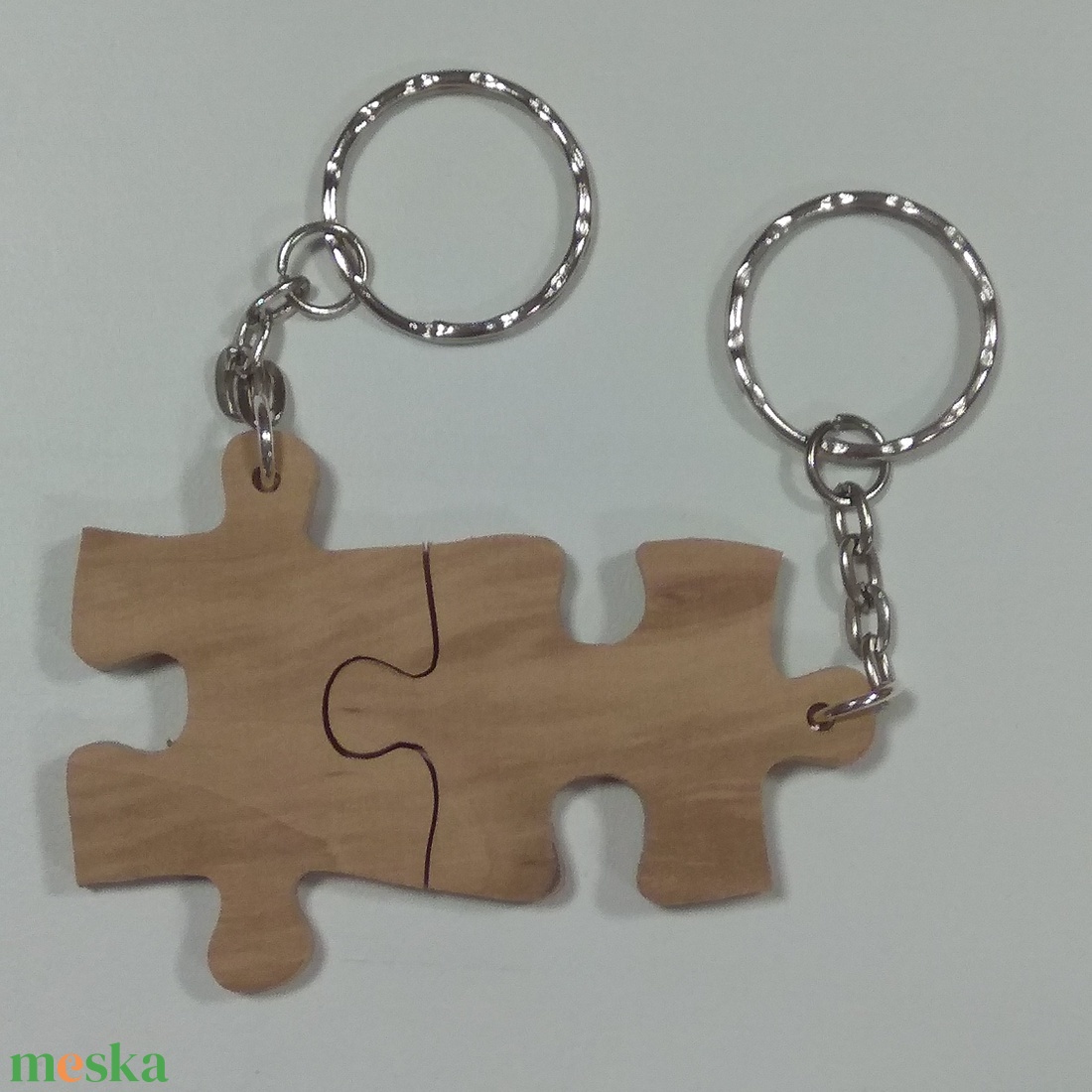 Puzzle, fa kulcstartó páros - táska & tok - kulcstartó & táskadísz - kulcstartó - Meska.hu Puzzle, fa kulcstartó páros - táska & tok - kulcstartó & táskadísz - kulcstartó - Meska.hu