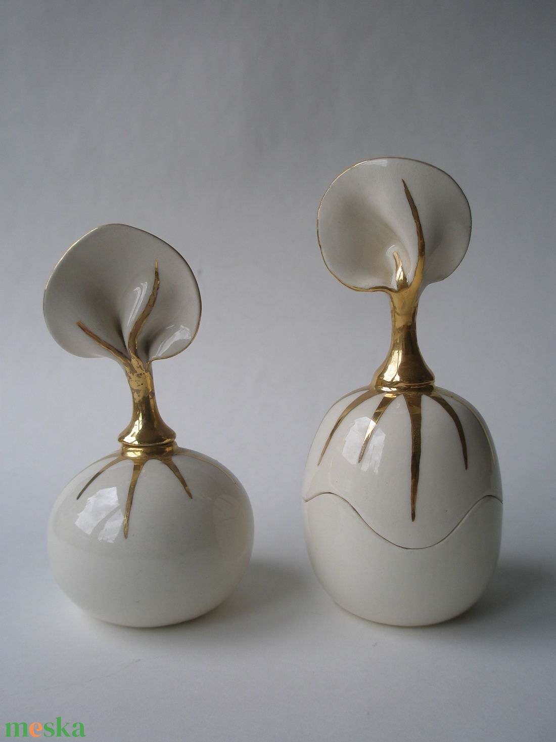 ékszertartó és parfümös palack szett - ékszer - ékszertartó - ékszerdoboz - Meska.hu