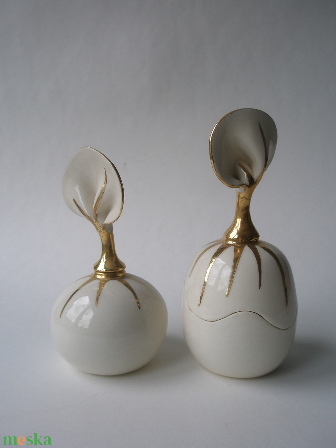 ékszertartó és parfümös palack szett - ékszer - ékszertartó - ékszerdoboz - Meska.hu