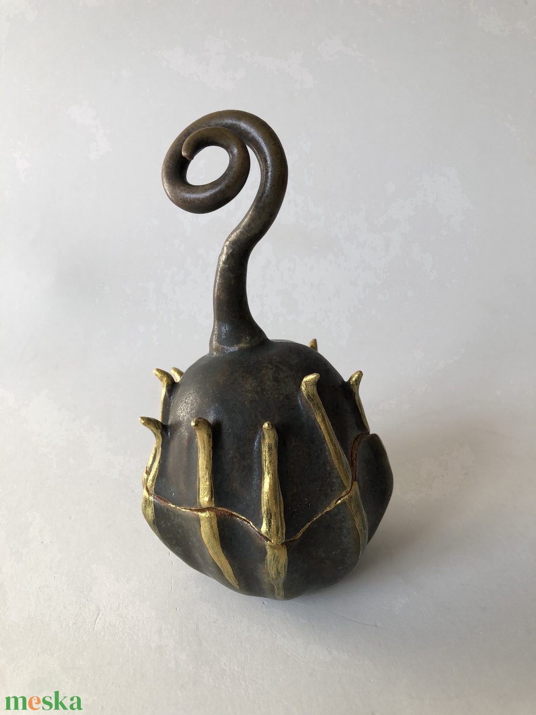 Fekete tök doboz - otthon & életmód - dekoráció - asztal és polc dekoráció - díszdoboz - Meska.hu