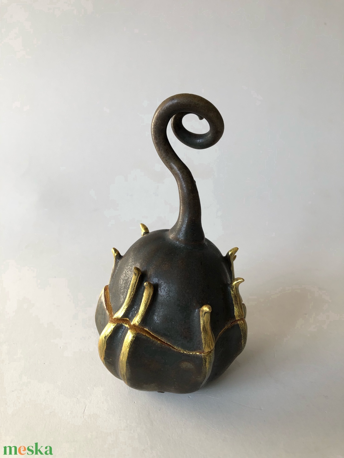 Fekete tök doboz - otthon & életmód - dekoráció - asztal és polc dekoráció - díszdoboz - Meska.hu