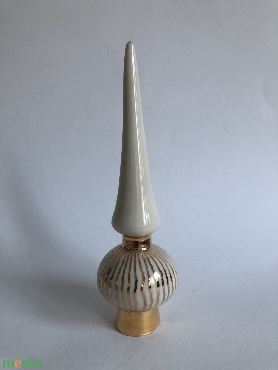 Karácsonyfa csúcsdísz - karácsony - karácsonyi lakásdekoráció - karácsonyfadíszek - Meska.hu