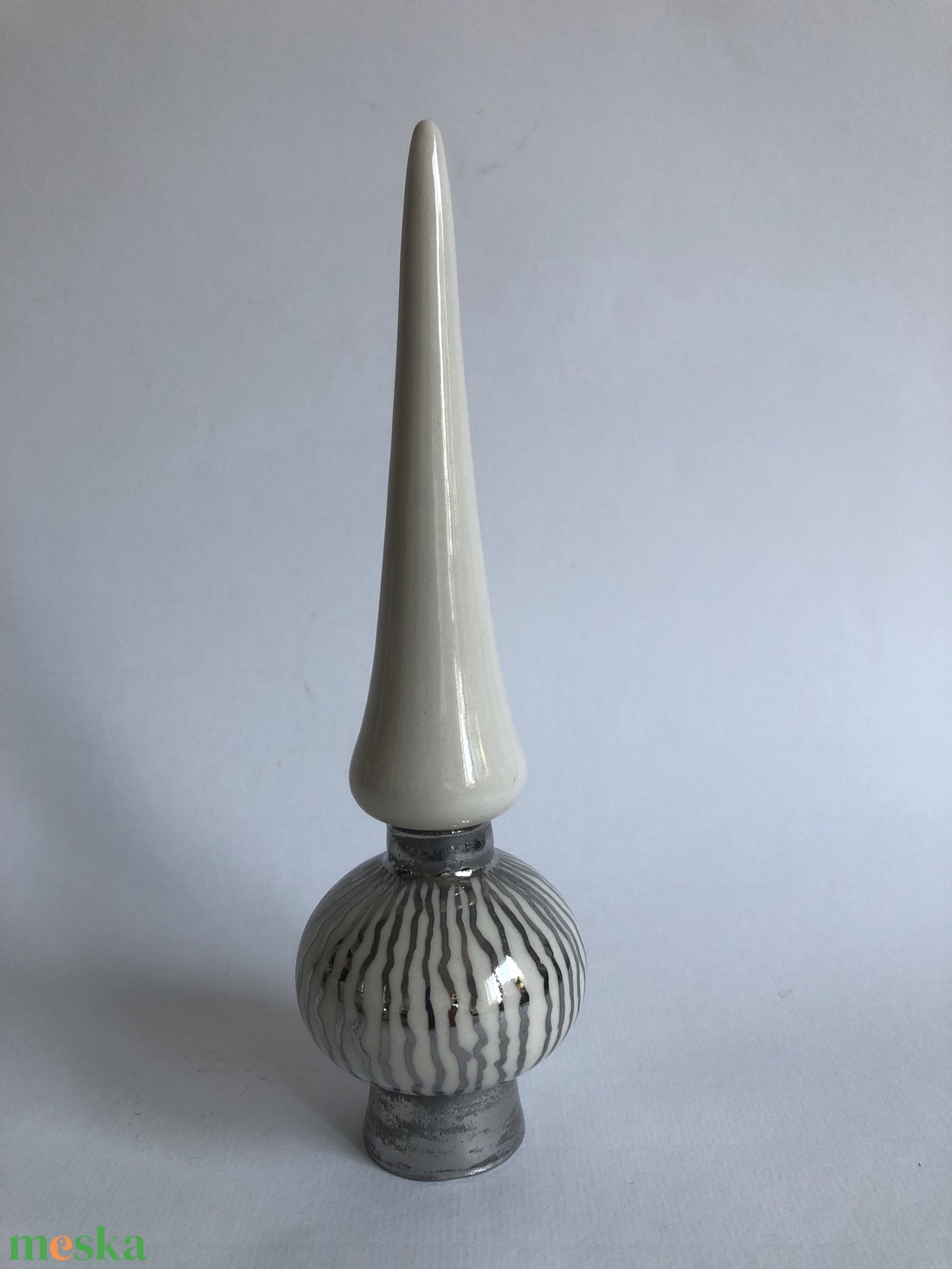 Karácsonyfa csúcsdísz - karácsony - karácsonyi lakásdekoráció - karácsonyfadíszek - Meska.hu