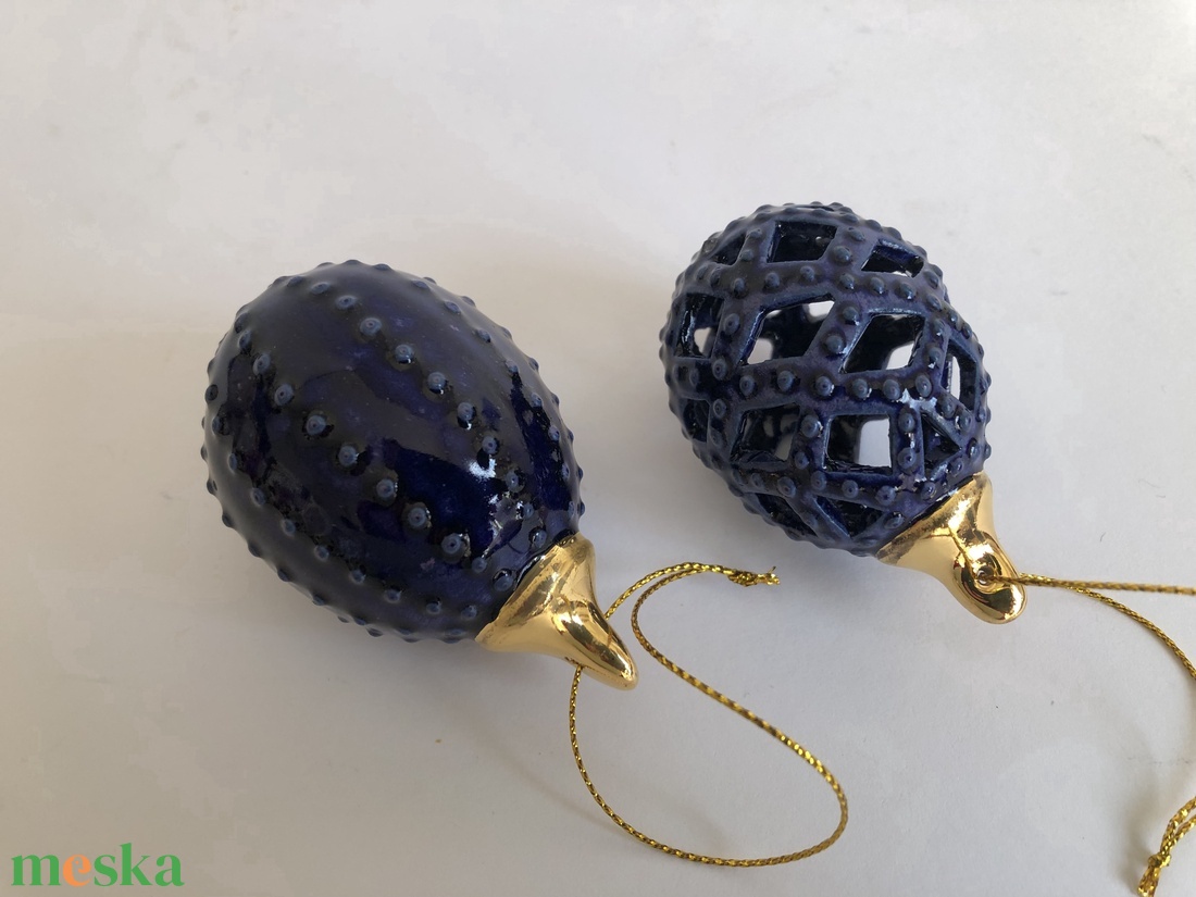 Húsvéti Porcelán tojás 6 db szett - ünnepi díszek, dekorációk - húsvéti díszek és dekorációk - húsvéti tojás, hímestojás - Meska.hu