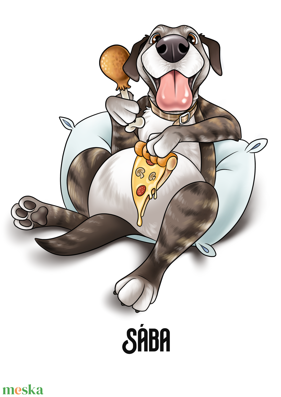 Egyedi kisállat portré - művészet - portré & karikatúra - portré - Meska.hu