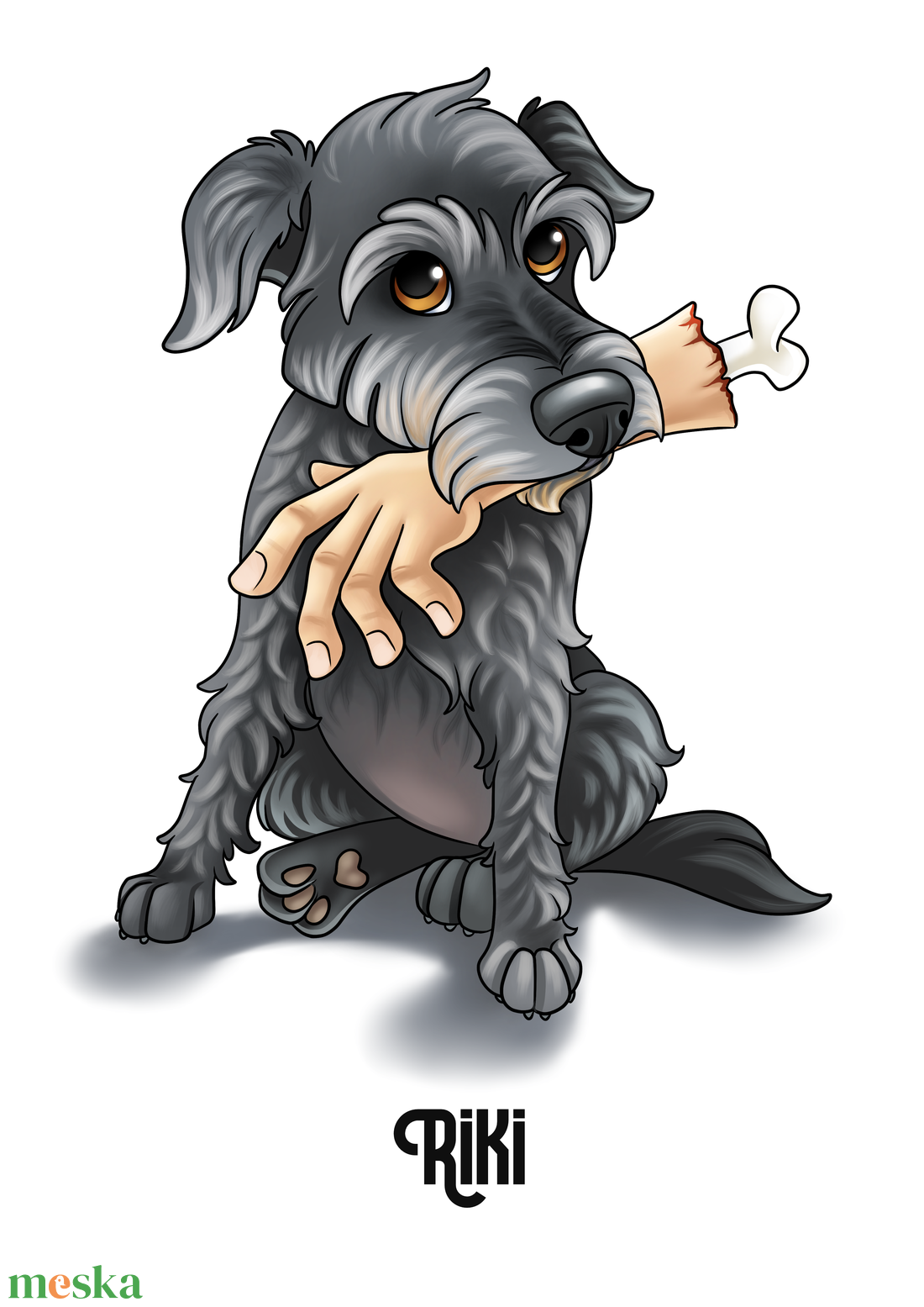 Egyedi kisállat portré - művészet - portré & karikatúra - portré - Meska.hu