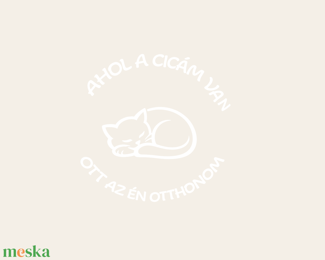 Ahol a cicám van matrica - kellékek & szerszámok - dekorációs kellékek - matricaív - Meska.hu