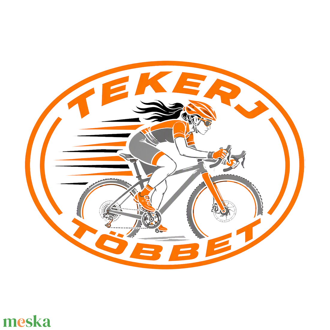 biciklizz többet - kellékek & szerszámok - dekorációs kellékek - matricaív - Meska.hu