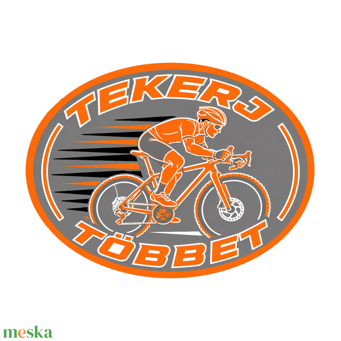biciklizz többet - kellékek & szerszámok - dekorációs kellékek - matricaív - Meska.hu