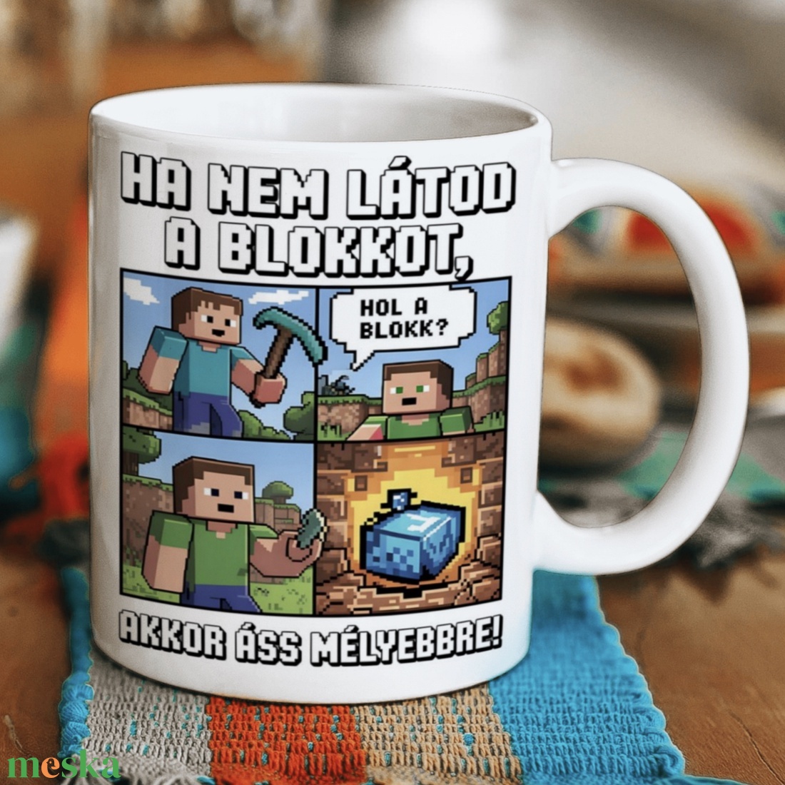Maincraft 6 Bögre - otthon & életmód - konyhafelszerelés, tálalás - tálalás - bögre & csésze - Meska.hu Maincraft 6 Bögre - otthon & életmód - konyhafelszerelés, tálalás - tálalás - bögre & csésze - Meska.hu