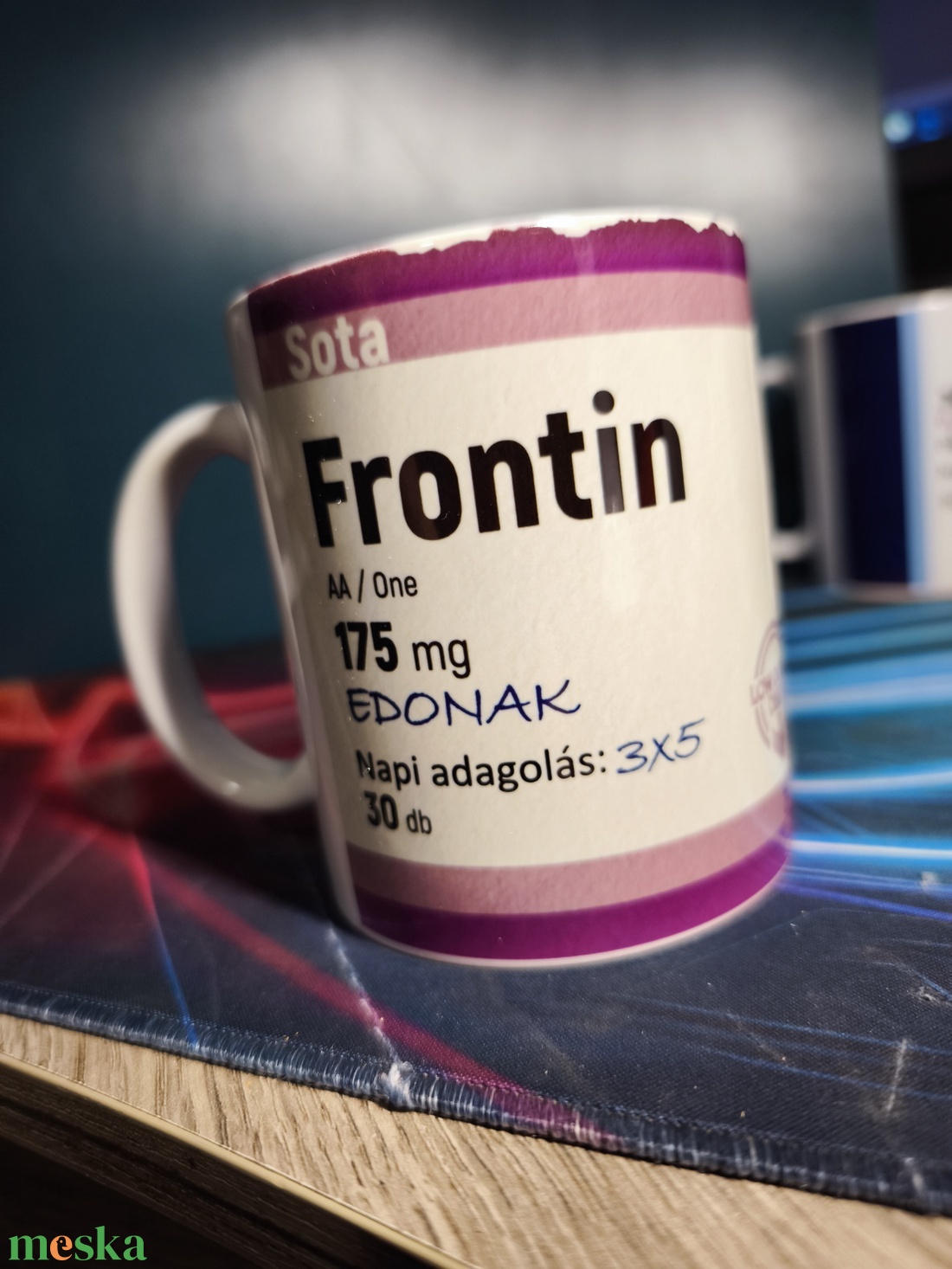 Frontin bögre ???? kérhető egyedi névvel is! - otthon & életmód - konyhafelszerelés, tálalás - tálalás - bögre & csésze - Meska.hu