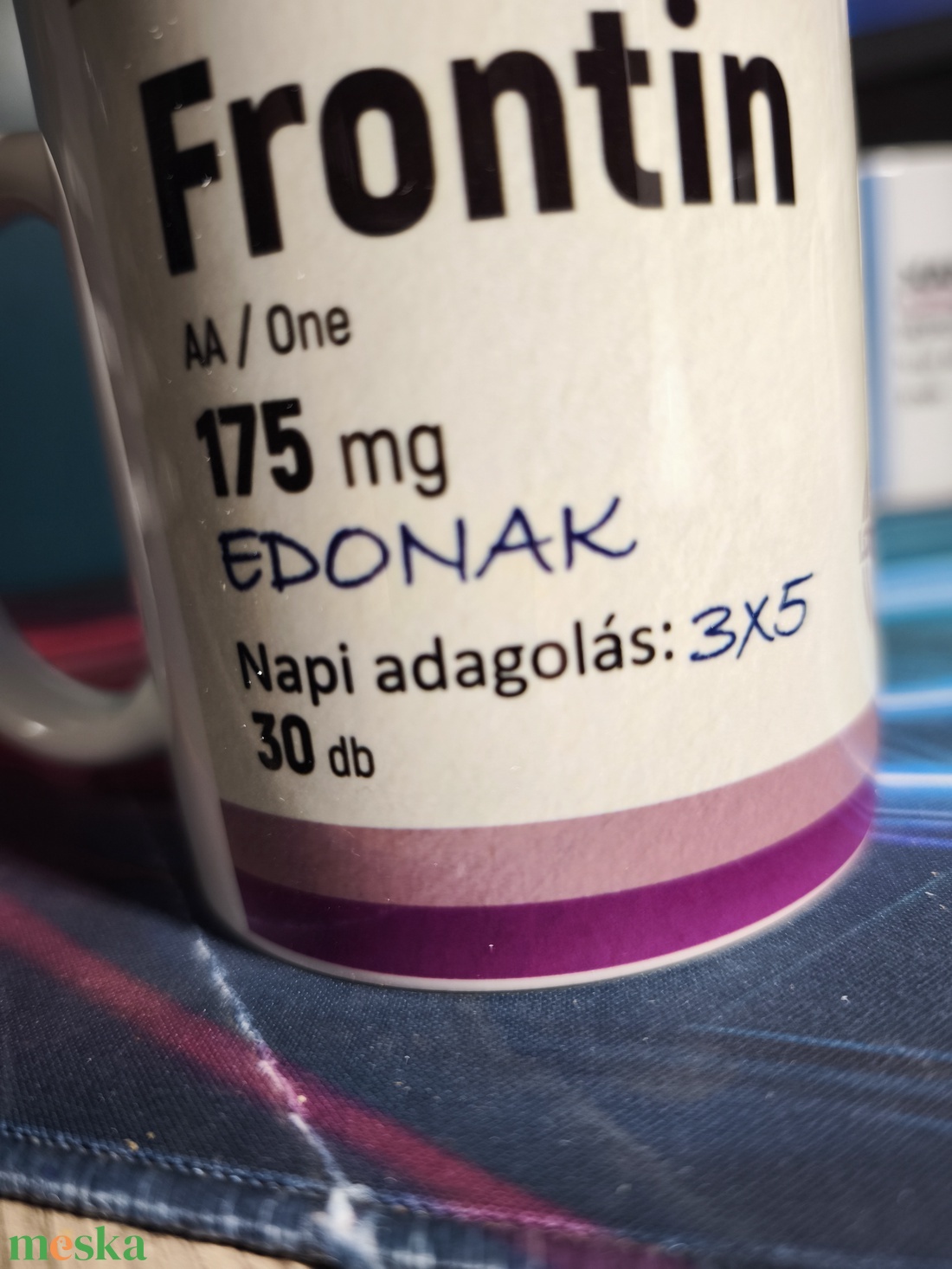 Frontin bögre ???? kérhető egyedi névvel is! - otthon & életmód - konyhafelszerelés, tálalás - tálalás - bögre & csésze - Meska.hu