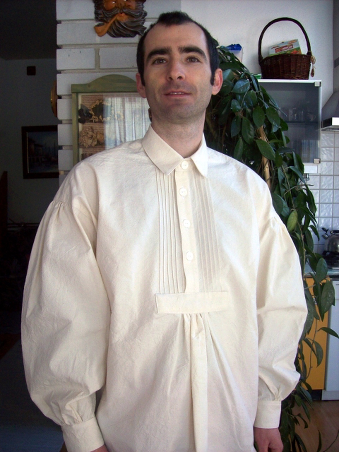 Paraszting lenvászonból   AJÁNDÉKKAL! -  - Meska.hu