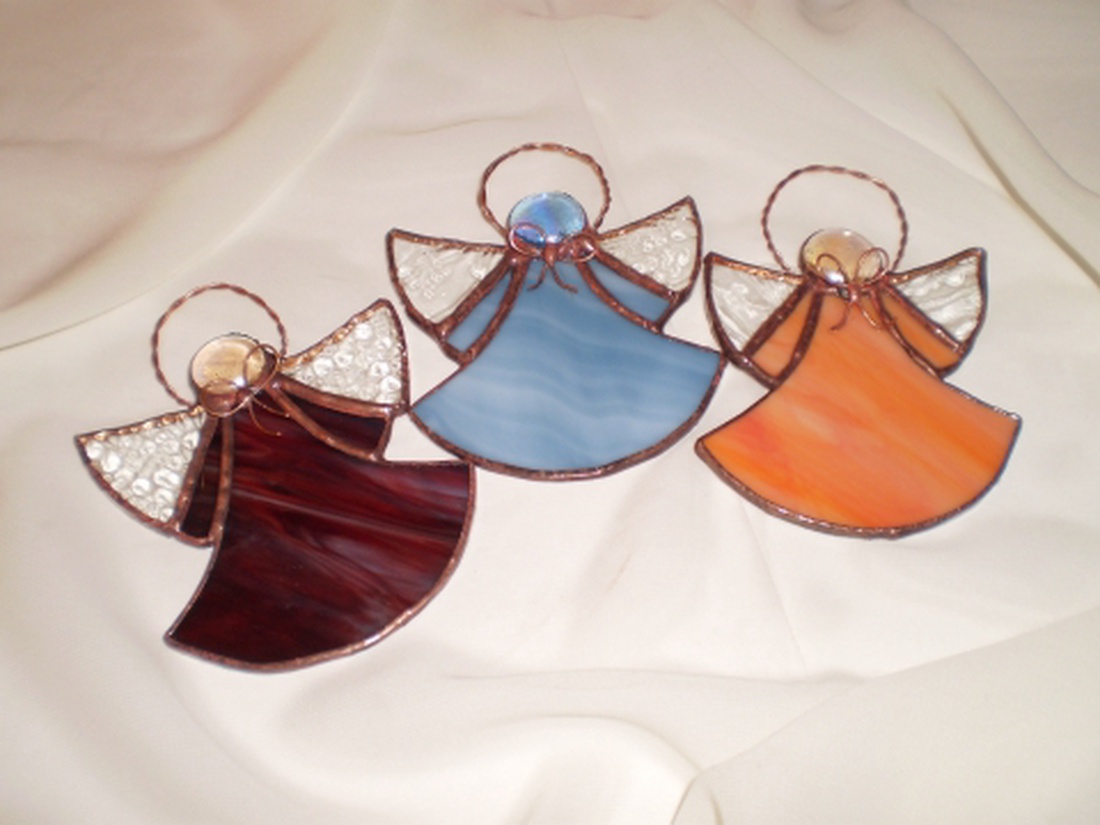 Tiffany angyal család -  - Meska.hu