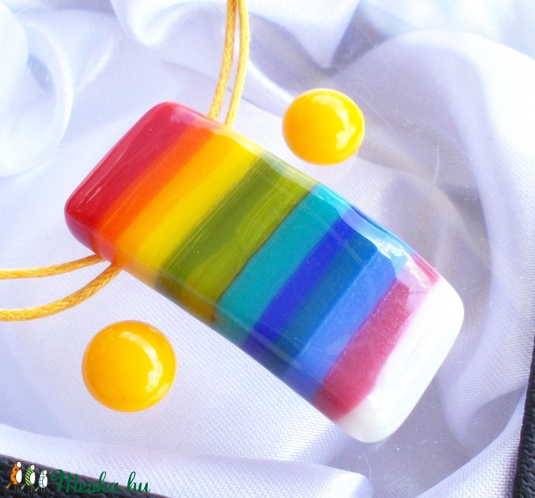 Szivárvány ékszerszett, díszdobozba csomagolva, névnapra, születésnapra. - - Meska.hu Szivárvány ékszerszett, díszdobozba csomagolva, névnapra, születésnapra. - - Meska.hu