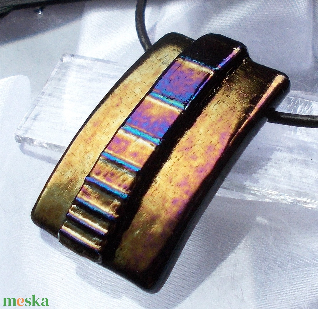 Bronz szivárvány ékszerszett, ajándék nőknek névnapra, születésnapra. - ékszer - ékszerszett - Meska.hu