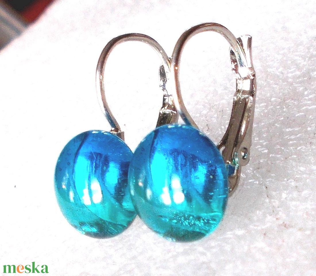 NEMESACÉL!  Tengerek fúziója,  fülbevaló  ajándék nőknek, lányoknak. - ékszer - fülbevaló - lógó fülbevaló - Meska.hu