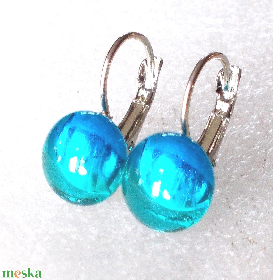 NEMESACÉL!  Tengerek fúziója,  fülbevaló  ajándék nőknek, lányoknak. - ékszer - fülbevaló - lógó fülbevaló - Meska.hu