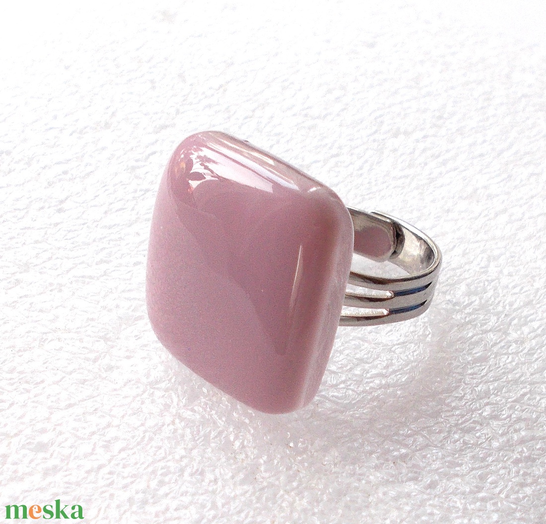 AKCIÓ! Hamvas füstös rózsaszín, ékszerszett , ajándék lányoknak, névnapra, születésnapra. - ékszer - ékszerszett - Meska.hu