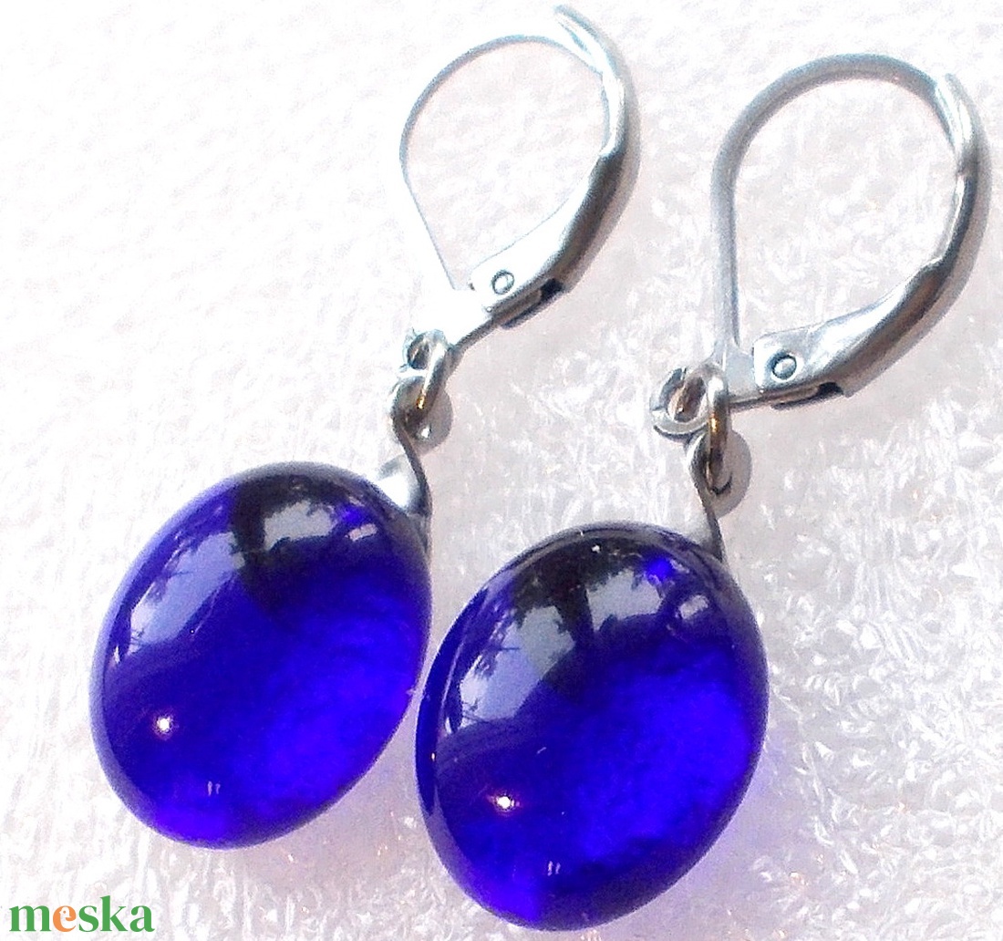 Nemesacél! Királyi elegancia fülbevaló, ajándék nőknek névnapra, születésnapra.  - ékszer - fülbevaló - lógó fülbevaló - Meska.hu