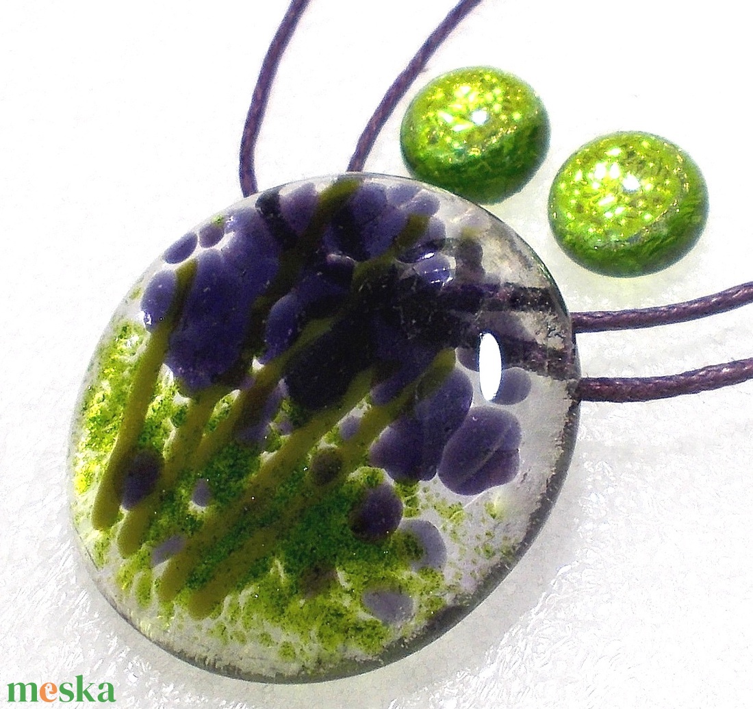 ORVOSI FÉM!  Arany moha aventurin fülbevaló, ajándék  ballagásra, névnapra, születésnapra. - ékszer - fülbevaló - pötty fülbevaló - Meska.hu