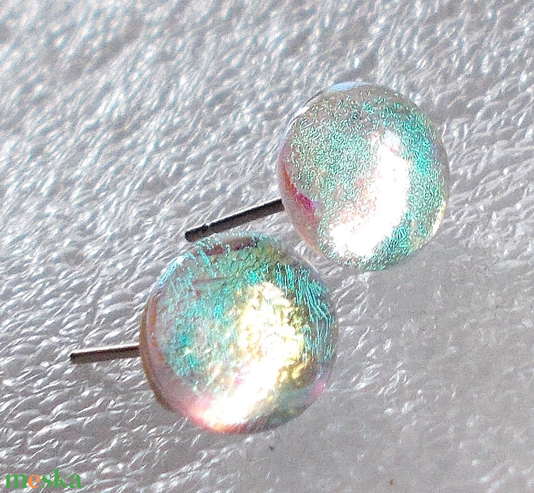 AKCIÓ! Tündérfény stiftes  fülbevaló, ajándék  névnapra, születésnapra. - ékszer - fülbevaló - pötty fülbevaló - Meska.hu