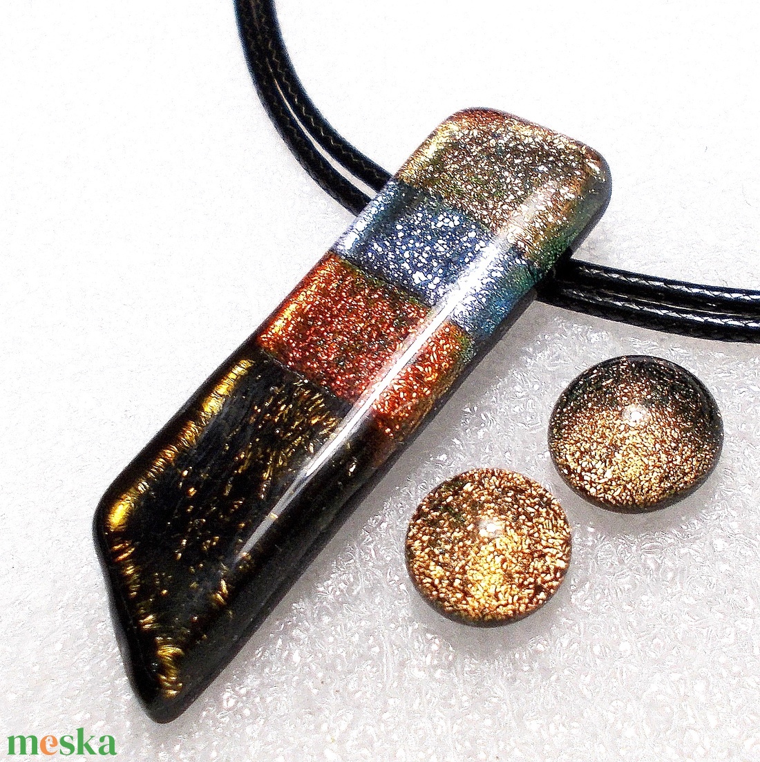 Dichroic fények ékszerszett. - ékszer - ékszerszett - Meska.hu Dichroic fények ékszerszett. - ékszer - ékszerszett - Meska.hu