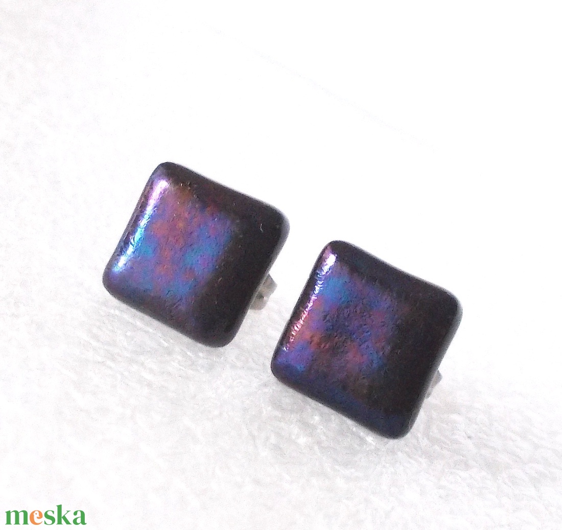 Bíbor-zöld fények nyaklánc, ajándék névnapra, születésnapra. - ékszer - ékszerszett - Meska.hu