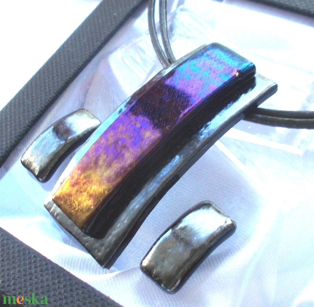 AKCIÓ! Metál fények ékszerszett, ajándék névnapra, születésnapra. - ékszer - ékszerszett - Meska.hu