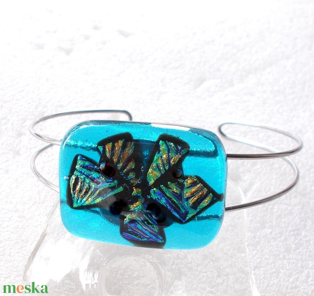 AKCIÓ! Tenger rózsája dichroic ékszerszett. - ékszer - ékszerszett - Meska.hu AKCIÓ! Tenger rózsája dichroic ékszerszett. - ékszer - ékszerszett - Meska.hu