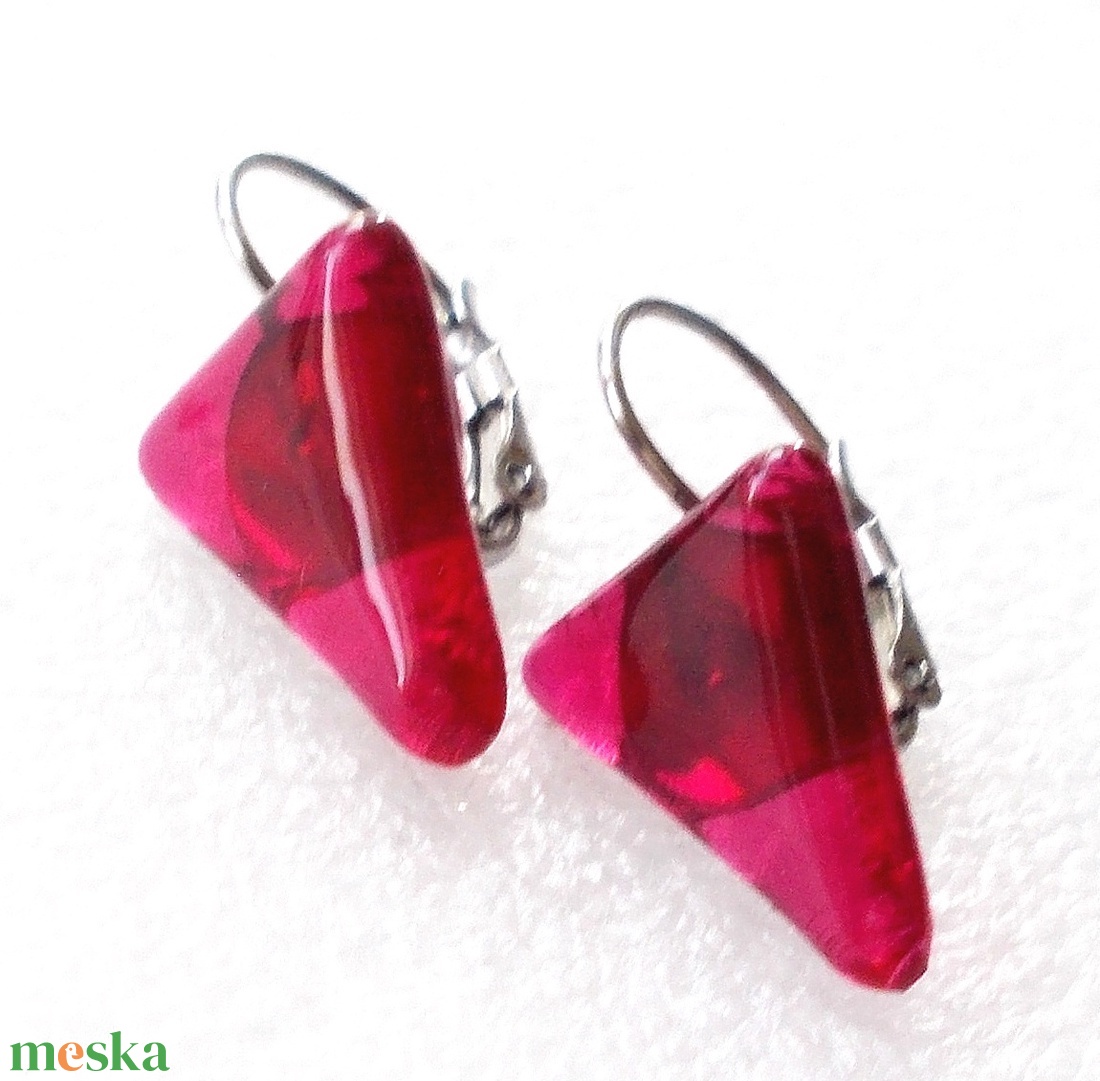 NEMESACÉL! Ruby pink, kapcsos fülbevaló névnapra, születésnapra. - ékszer - fülbevaló - lógó fülbevaló - Meska.hu NEMESACÉL! Ruby pink, kapcsos fülbevaló névnapra, születésnapra. - ékszer - fülbevaló - lógó fülbevaló - Meska.hu
