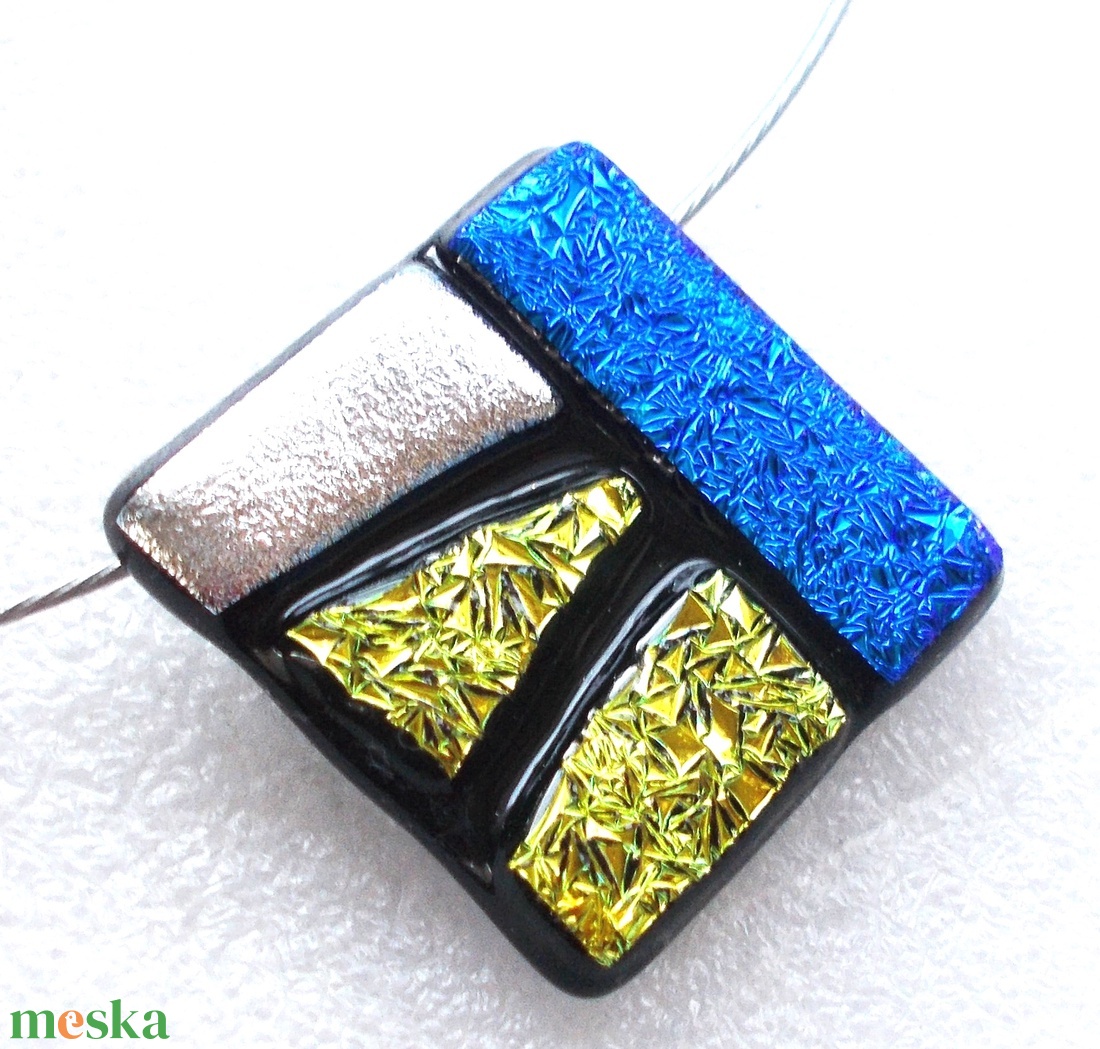 NEMESACÉL! Dichroic mozaik ékszrszett, ajándék pedagógus napra, születésnapra, névnapra. - ékszer - ékszerszett - Meska.hu NEMESACÉL! Dichroic mozaik ékszrszett, ajándék pedagógus napra, születésnapra, névnapra. - ékszer - ékszerszett - Meska.hu