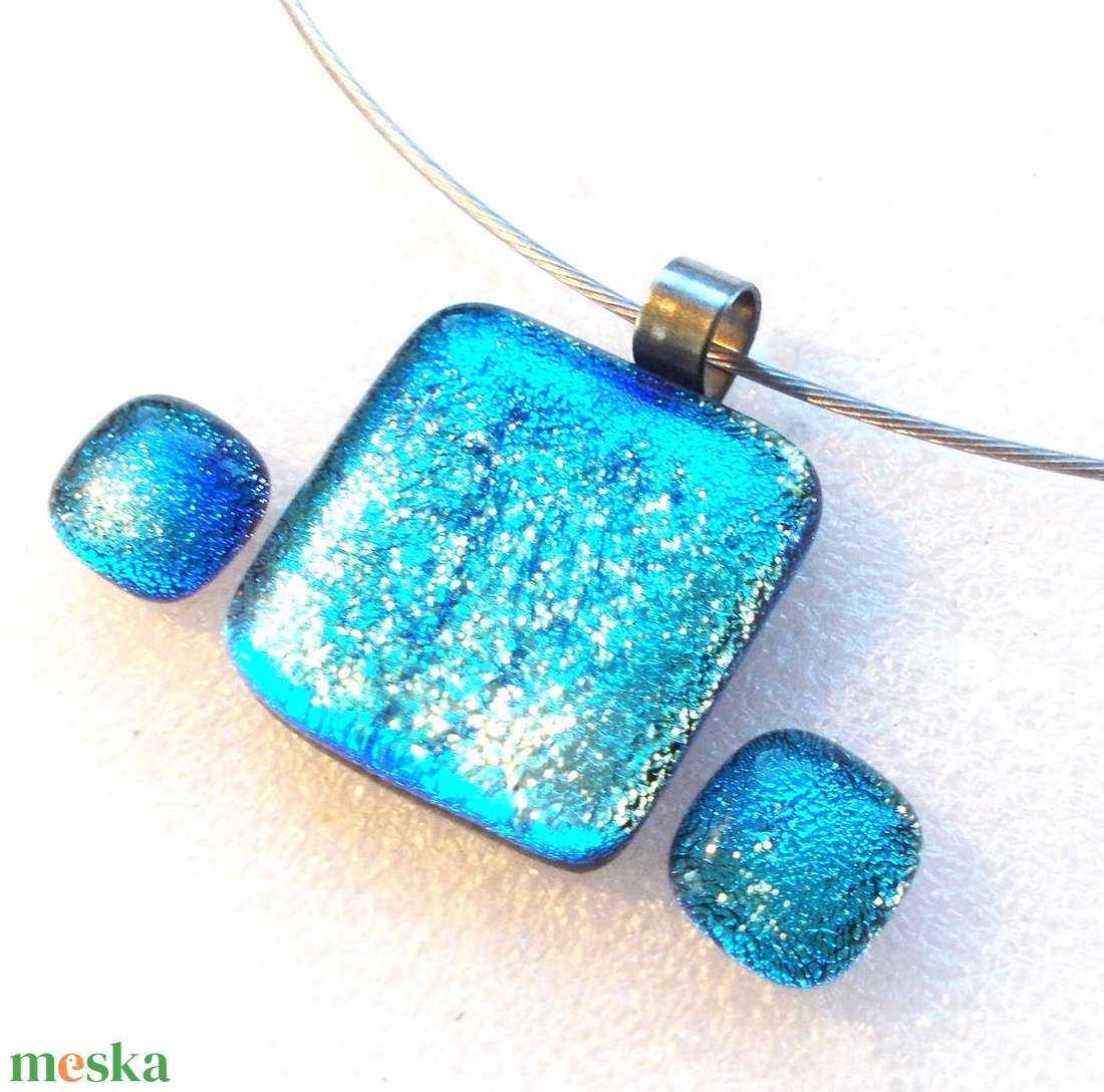 NEMESACÉL! Exkluzív ezüstkék ékszerszett. - ékszer - ékszerszett - Meska.hu