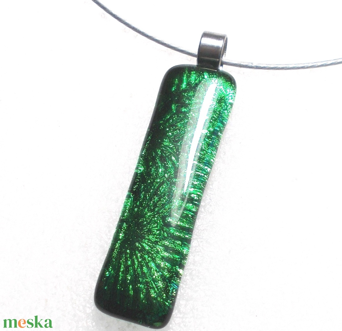 Smaragd csillagok, dichroic ékszerszett. - ékszer - ékszerszett - Meska.hu Smaragd csillagok, dichroic ékszerszett. - ékszer - ékszerszett - Meska.hu