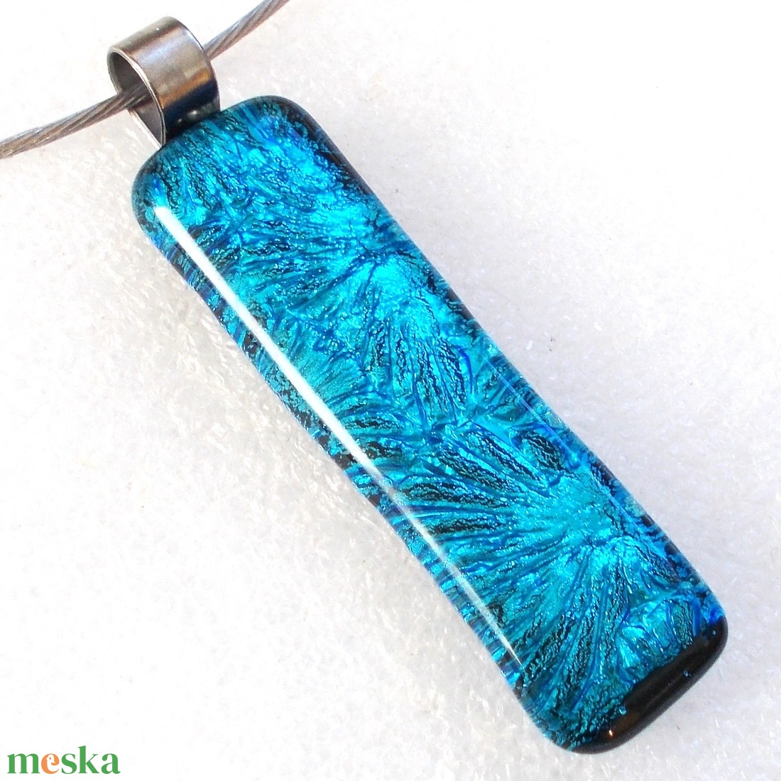 Kék csillagok, dichroic ékszerszett. - ékszer - ékszerszett - Meska.hu Kék csillagok, dichroic ékszerszett. - ékszer - ékszerszett - Meska.hu