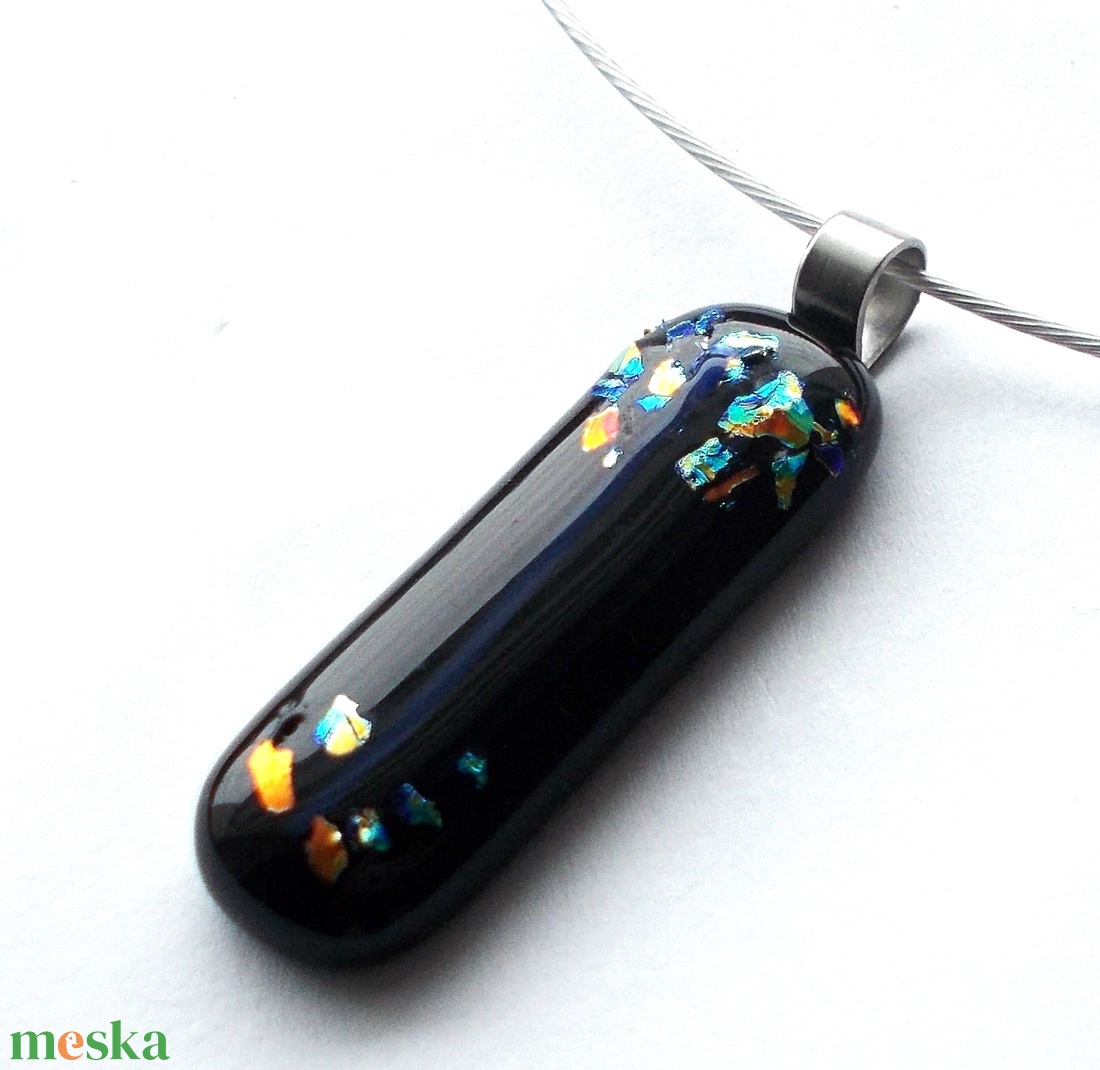 Dichroic fények az éjszakában üvegékszer, ajándék nőknek névnapra, születésnapra. - ékszer - nyaklánc - medálos nyaklánc - Meska.hu Dichroic fények az éjszakában üvegékszer, ajándék nőknek névnapra, születésnapra. - ékszer - nyaklánc - medálos nyaklánc - Meska.hu