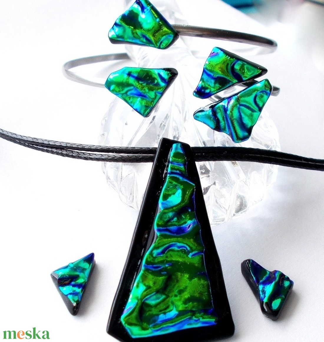 NEMESACÉL! Exkluzív ginkgo gyűrű. - ékszer - gyűrű - szoliter gyűrű - Meska.hu