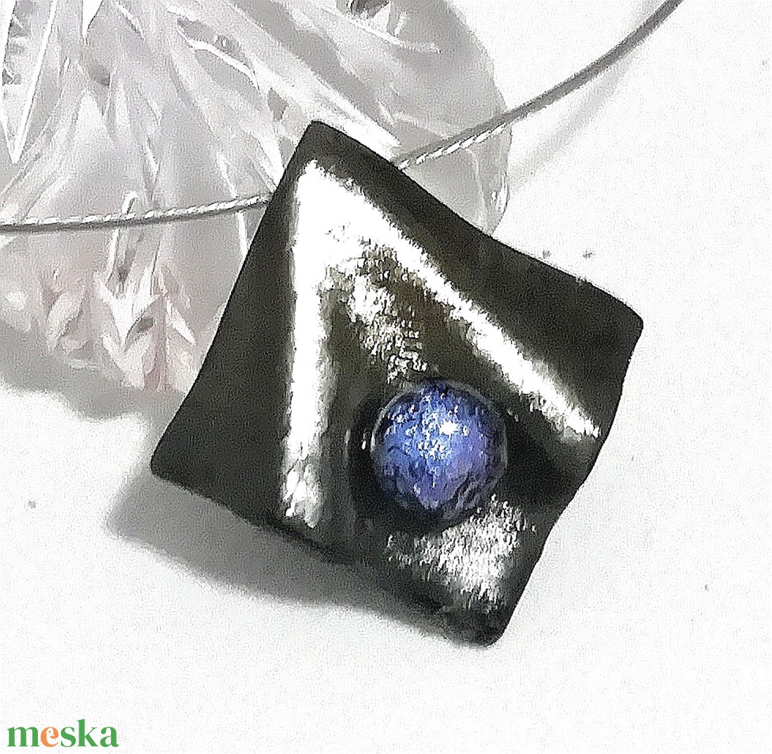 NEMESACÉL! Levendula metálfényben ékszerszett, ajándék névnapra születésnapra. - ékszer - ékszerszett - Meska.hu