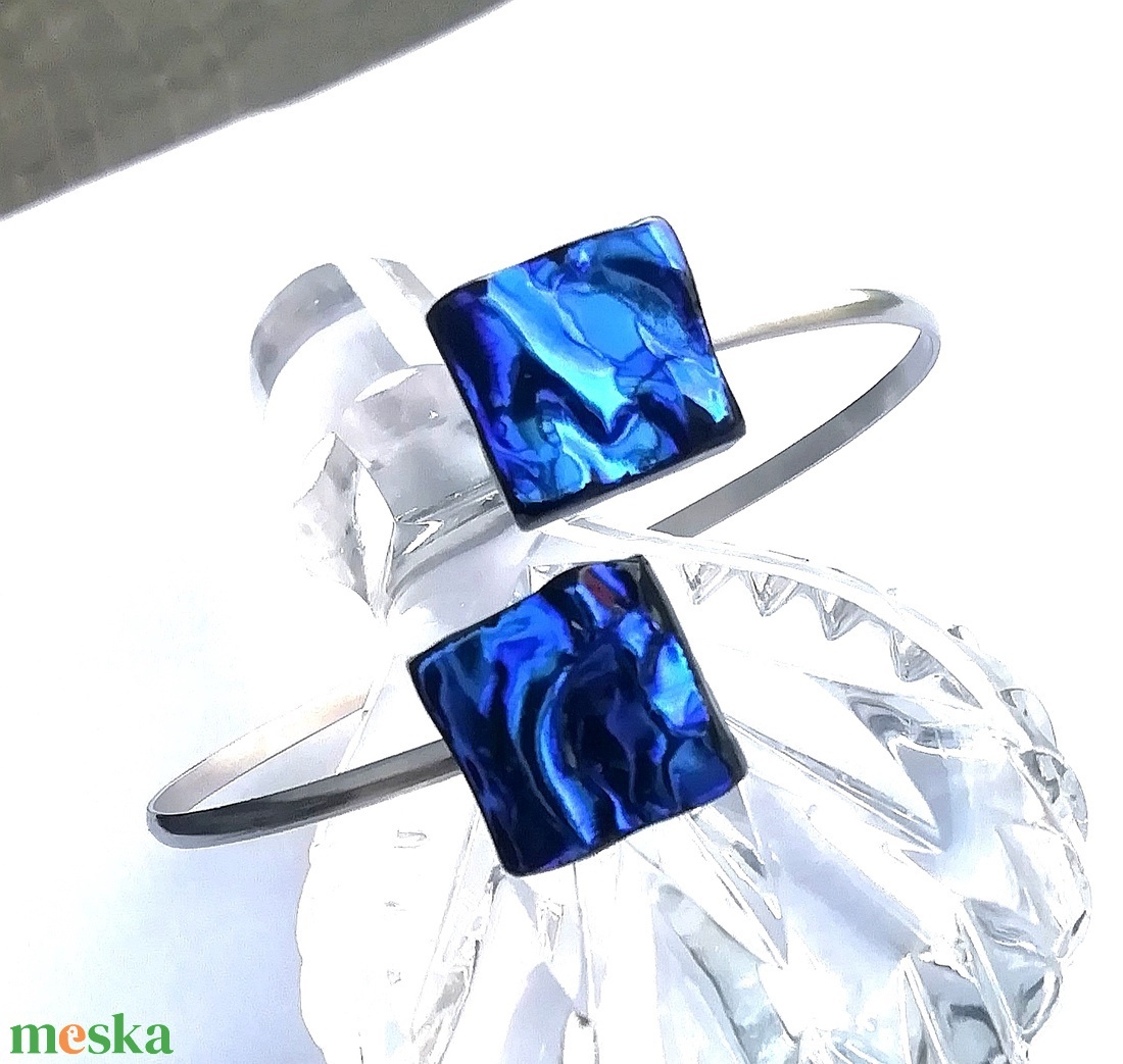 NEMESACÉL!  Kékek fúziója ékszerszett. - ékszer - ékszerszett - Meska.hu