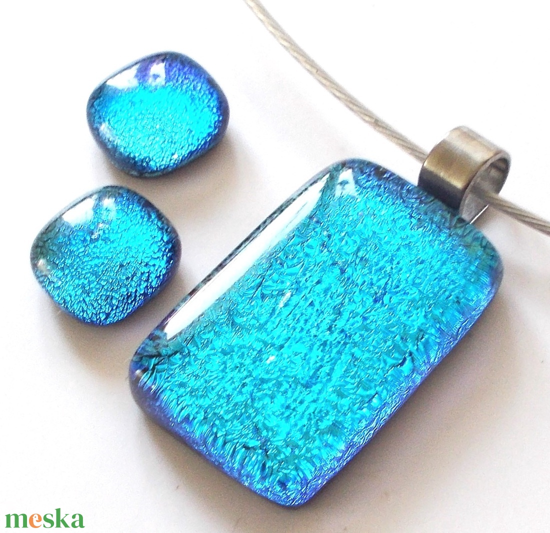 NEMESACÉL! Exkluzív ezüstkék ékszerszett. - ékszer - ékszerszett - Meska.hu