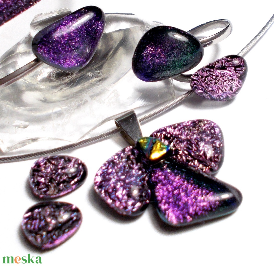 NEMESACÉL!  Orgona exkluzív ékszerszett - ékszer - ékszerszett - Meska.hu